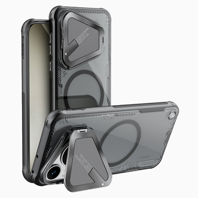 For Huawei Pura 70 Pro / 70 Pro+ NILLKIN Ice Air Prop Series MagSafe Magnetic Phone Case(Black) - Huawei Cases by NILLKIN | Online Shopping South Africa | PMC Jewellery | Buy Now Pay Later Mobicred