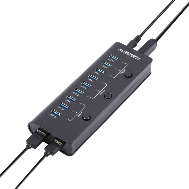 ORICO CRU3-H9C1 10 Port USB3.0 12V 4A HUB Power Adapter, Plug:EU Plug - Power Supply by ORICO | Online Shopping South Africa | PMC Jewellery | Buy Now Pay Later Mobicred