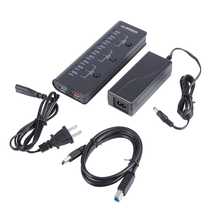 ORICO CRU3-H9C1 10 Port USB3.0 12V 4A HUB Power Adapter, Plug:AU Plug - Power Supply by ORICO | Online Shopping South Africa | PMC Jewellery | Buy Now Pay Later Mobicred