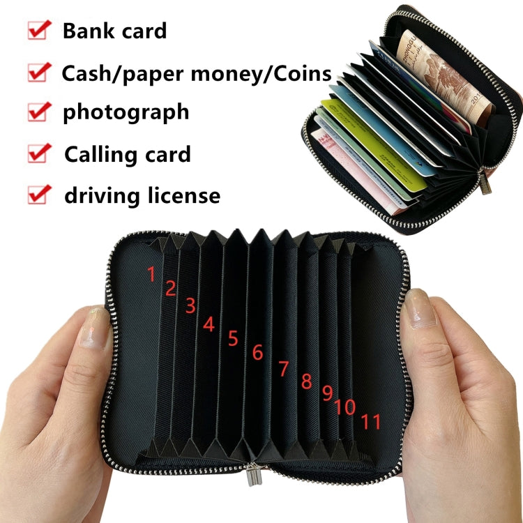 For Google Pixel 8 Pro Solid Color Zipper 11-Card Slots Bag Phone Case with Lanyard(Blue) - Google Cases by PMC TechLife | Online Shopping South Africa | PMC TechLife | Buy Now Pay Later Mobicred