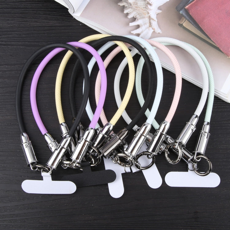 USB-C / Type-C to Type-C Data Cable Phone Anti-lost Short Lanyard, Length: 30cm(Grey Braid) - USB-C & Type-C Cable by PMc TechLife | Online Shopping South Africa | PMc TechLife | Buy Now Pay Later Mobicred