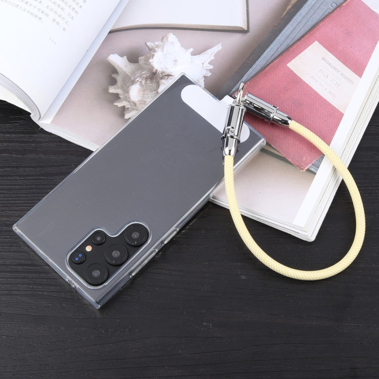 USB-C / Type-C to Type-C Data Cable Phone Anti-lost Short Lanyard, Length: 30cm(Green Braid) - USB-C & Type-C Cable by PMc TechLife | Online Shopping South Africa | PMc TechLife | Buy Now Pay Later Mobicred