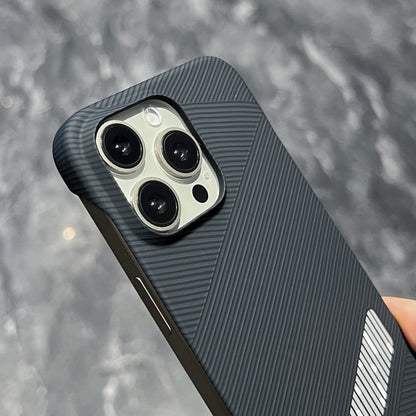 For iPhone 13 Pro Max Carbon Fiber Frameless Cooling Phone Case(Black) - iPhone 13 Pro Max Cases by PMC Jewellery | Online Shopping South Africa | PMC Jewellery | Buy Now Pay Later Mobicred