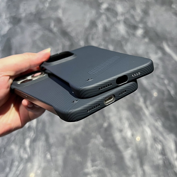 For iPhone 14 Pro Max Carbon Fiber Frameless Cooling Phone Case(Blue) - free shipping - PMC Jewellery - Order now!