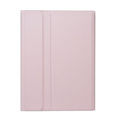 For iPad Air 11 2024 / Air 5 10.9 A098B-A Detachable Ultra-Thin Bluetooth Touch Keyboard Leather Tablet Case with Pen Slot(Pink) - For iPad Air by PMC Jewellery | Online Shopping South Africa | PMC Jewellery | Buy Now Pay Later Mobicred