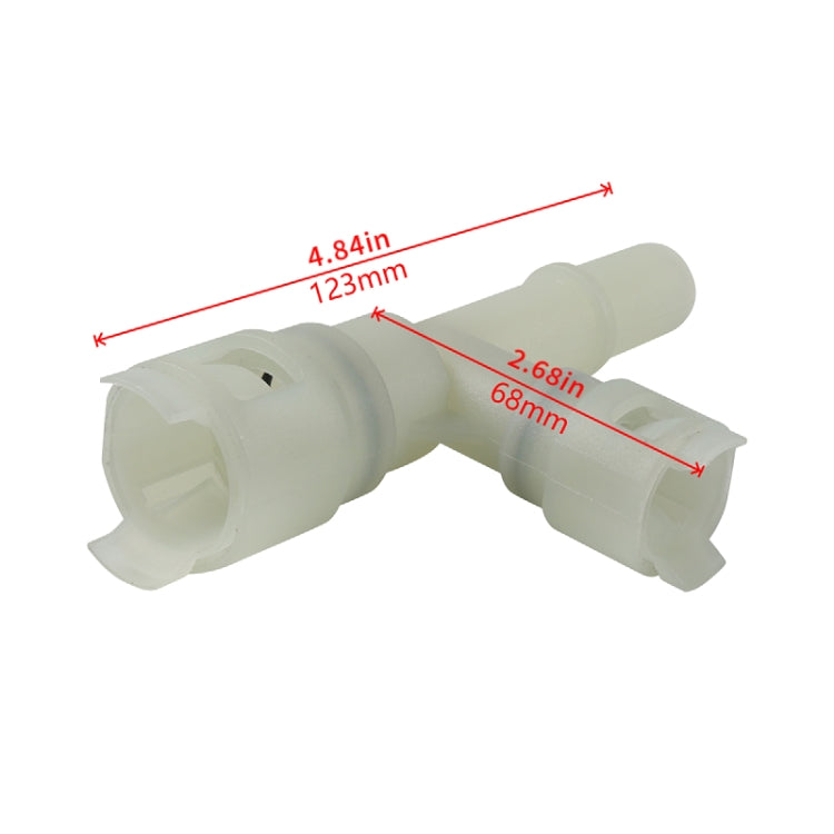 2pcs / Set For Cadillac Car Heater Hose Connector 15055343(White) - Terminal connectors by PMC Jewellery | Online Shopping South Africa | PMC Jewellery | Buy Now Pay Later Mobicred