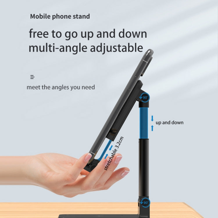 T6 2 in 1 Portable Folding Stand Wireless Charging, Style:Single Charge(White) - Wireless Charger by PMC Jewellery | Online Shopping South Africa | PMC Jewellery | Buy Now Pay Later Mobicred