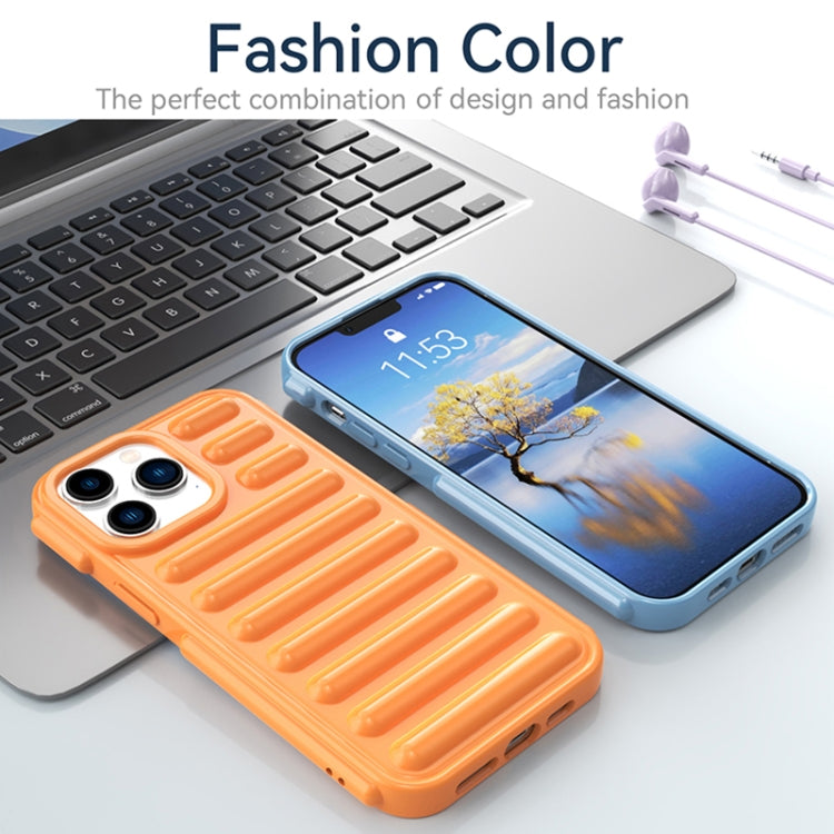 For iPhone 16 Capsule Series Candy Color TPU Phone Case(Orange) - iPhone 16 Cases by PMC Jewellery | Online Shopping South Africa | PMC Jewellery | Buy Now Pay Later Mobicred