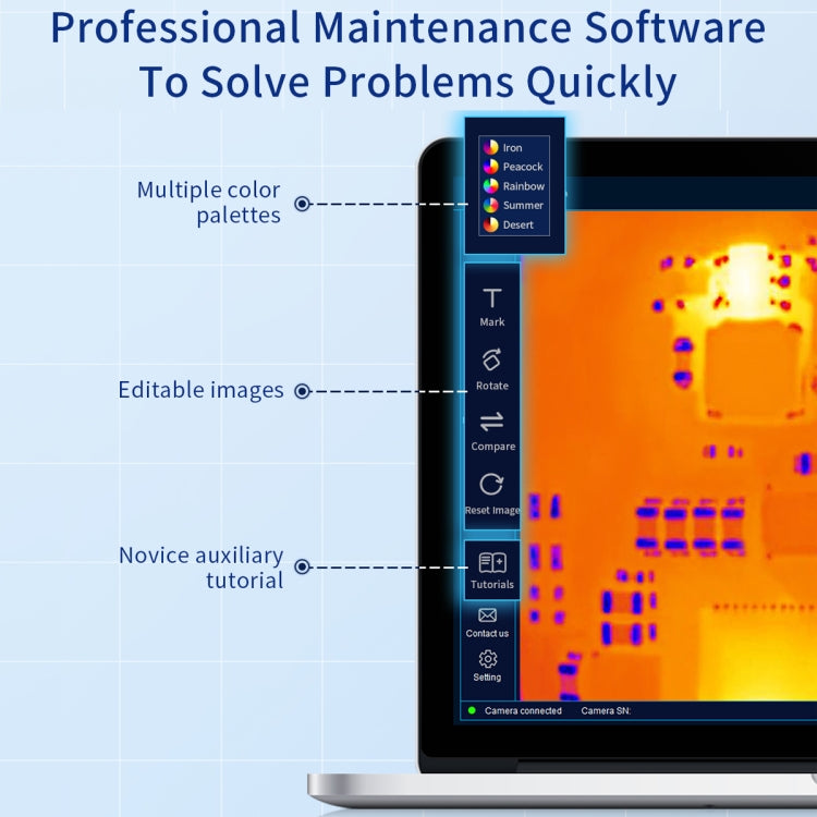 Infrared Thermal Imaging Analyzer Motherboard Chips Quick Diagnostic Device - Others by PMC TechLife | Online Shopping South Africa | PMC TechLife | Buy Now Pay Later Mobicred