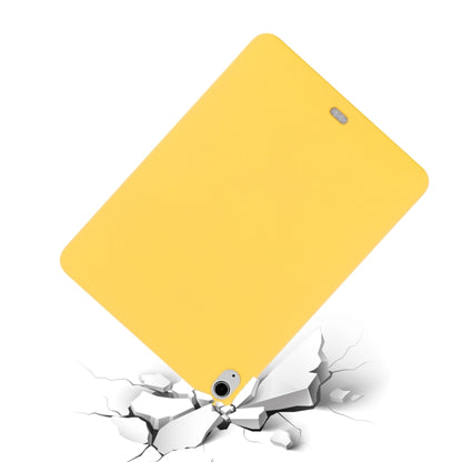 For iPad Air 13 2025 / 2024 Pure Color Liquid Silicone Shockproof Tablet Case(Yellow) - iPad Air 13 2025 / 2024 Cases by PMC Jewellery | Online Shopping South Africa | PMC Jewellery | Buy Now Pay Later Mobicred