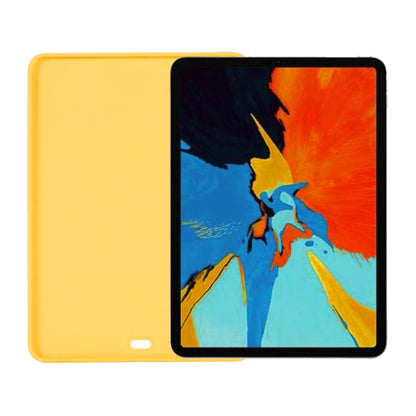 For iPad Air 13 2025 / 2024 Pure Color Liquid Silicone Shockproof Tablet Case(Yellow) - iPad Air 13 2025 / 2024 Cases by PMC Jewellery | Online Shopping South Africa | PMC Jewellery | Buy Now Pay Later Mobicred