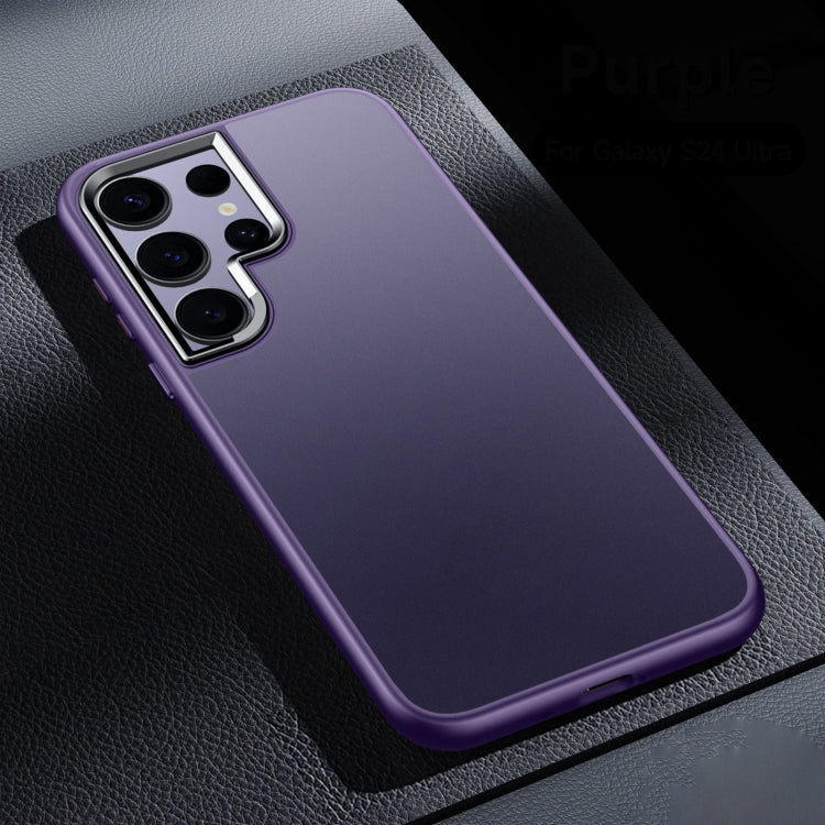 For Samsung Galaxy S24 Ultra 5G SULADA Skin Feel Matte Shockproof Phone Case(Purple) - Galaxy S24 Ultra 5G Cases by SULADA | Online Shopping South Africa | PMC Jewellery | Buy Now Pay Later Mobicred