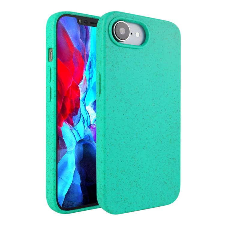 For iPhone 16e Wheat Straw TPU Phone Case(Green) - iPhone 16e Cases by PMC TechLife | Online Shopping South Africa | PMC TechLife | Buy Now Pay Later Mobicred