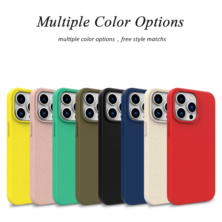 For iPhone 16 Pro Max Wheat Straw TPU Phone Case(White) - free shipping - PMC TechLife - Order now!