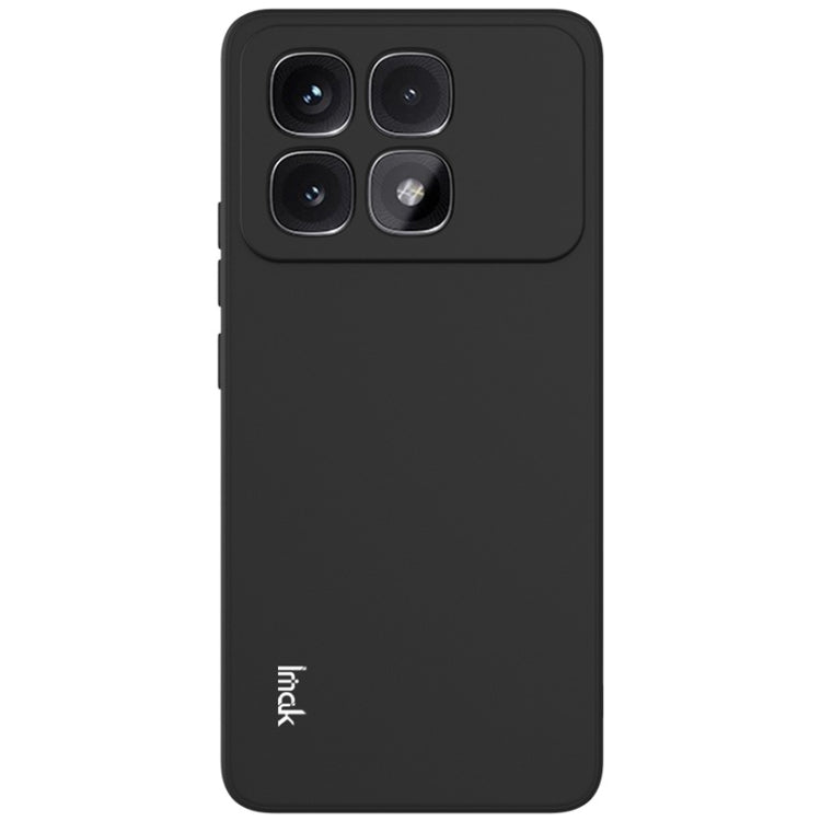 For Redmi K70 Ultra 5G IMAK UC-4 Series Straight Edge TPU Soft Phone Case(Black) - Xiaomi Cases by imak | Online Shopping South Africa | PMC Jewellery | Buy Now Pay Later Mobicred