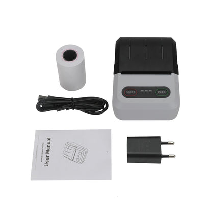 BT-583 58mm USB-C/Type-C + Bluetooth Portable Thermal Printer, Specification:US Plug(Black White) - Printer by PMC Jewellery | Online Shopping South Africa | PMC Jewellery | Buy Now Pay Later Mobicred