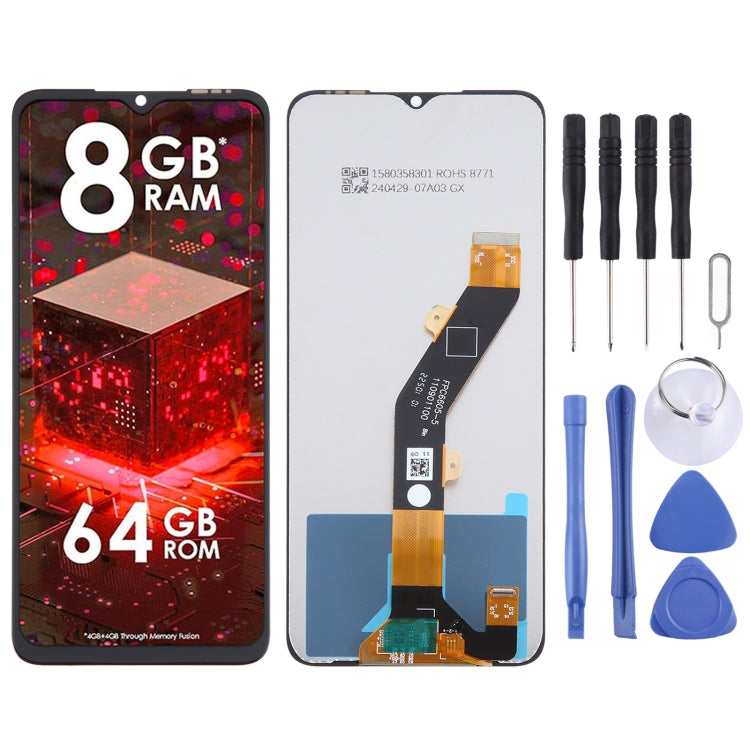 For itel A60s OEM LCD Screen with Digitizer Full Assembly - Others by PMC TechLife | Online Shopping South Africa | PMC TechLife | Buy Now Pay Later Mobicred