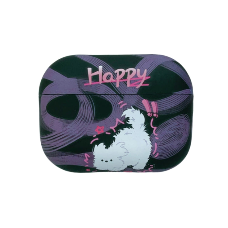 For AirPods Pro 2 Cat and Dog Pattern Earbuds Box Frosted TPU Case(Exploring Dog) - For AirPods Pro 2 by PMC Jewellery | Online Shopping South Africa | PMC Jewellery | Buy Now Pay Later Mobicred