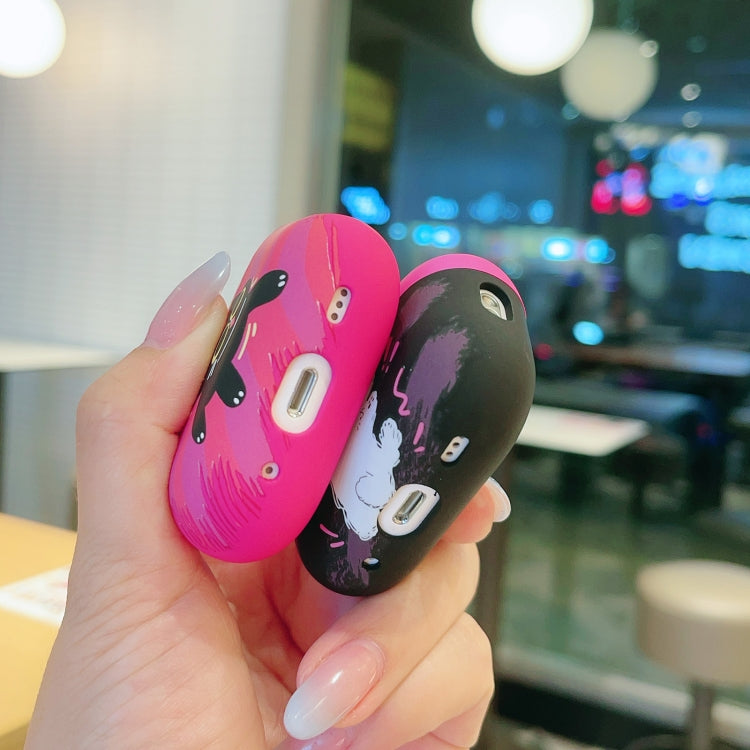 For AirPods Pro 2 Cat and Dog Pattern Earbuds Box Frosted TPU Case(Exploring Dog) - For AirPods Pro 2 by PMC Jewellery | Online Shopping South Africa | PMC Jewellery | Buy Now Pay Later Mobicred