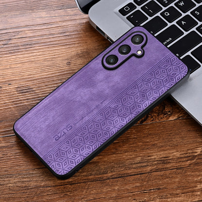 For Samsung Galaxy S24 FE 5G AZNS 3D Embossed Skin Feel Phone Case(Purple) - Galaxy S24 FE 5G Cases by AZNS | Online Shopping South Africa | PMC Jewellery | Buy Now Pay Later Mobicred