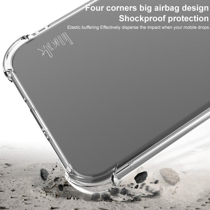 For iPhone 16 Pro Max imak Shockproof Airbag TPU Phone Case(Matte Black) - iPhone 16 Pro Max Cases by imak | Online Shopping South Africa | PMC Jewellery | Buy Now Pay Later Mobicred