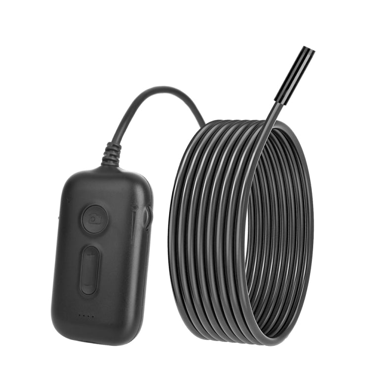 Y15 5.5mm Single Camera WiFi Connected Hard Cable HD Industrial Endoscope, Length:10m(Black) -  by PMC TechLife | Online Shopping South Africa | PMC TechLife | Buy Now Pay Later Mobicred