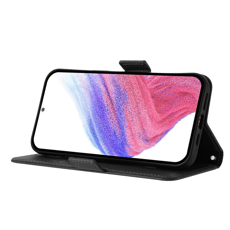 For Ulefone Note 14 Embossed Rose RFID Anti-theft Leather Phone Case(Black) - Ulefone Cases by PMC Jewellery | Online Shopping South Africa | PMC Jewellery | Buy Now Pay Later Mobicred