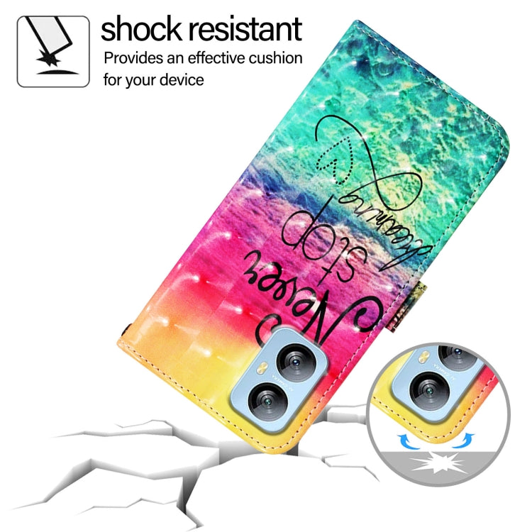 For Blackview A52 3D Painting Horizontal Flip Leather Phone Case(Chasing Dreams) - More Brand by PMC TechLife | Online Shopping South Africa | PMC TechLife | Buy Now Pay Later Mobicred