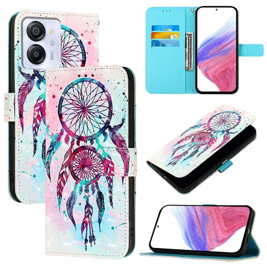 For Blackview Color 8 3D Painting Horizontal Flip Leather Phone Case(Color Drop Wind Chimes) - More Brand by PMC Jewellery | Online Shopping South Africa | PMC Jewellery | Buy Now Pay Later Mobicred