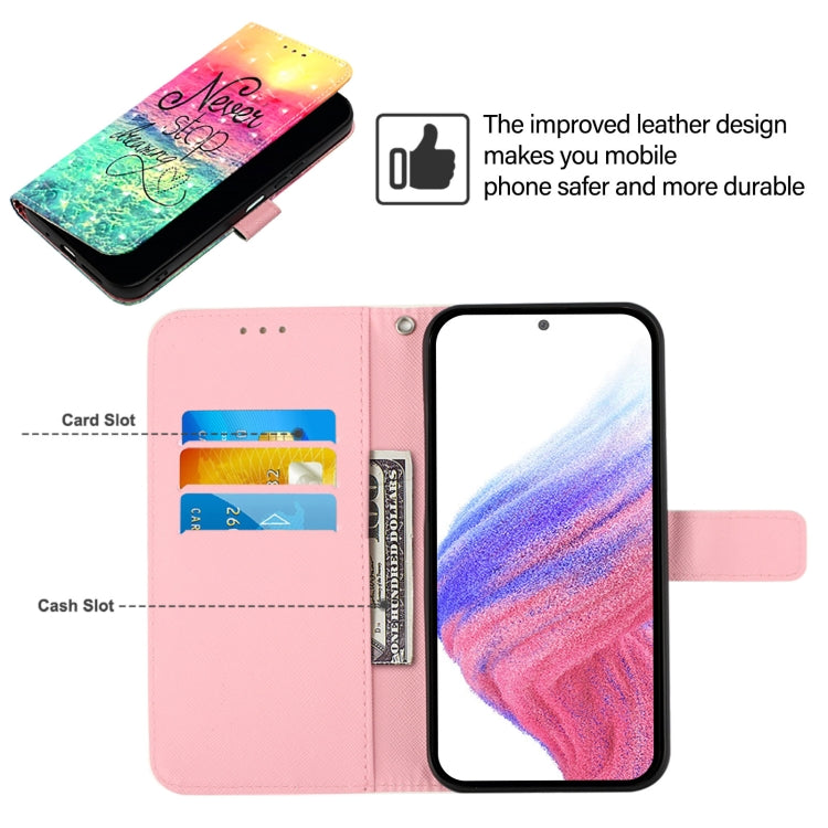 For Blackview Shark 8 3D Painting Horizontal Flip Leather Phone Case(Chasing Dreams) - More Brand by PMC TechLife | Online Shopping South Africa | PMC TechLife | Buy Now Pay Later Mobicred