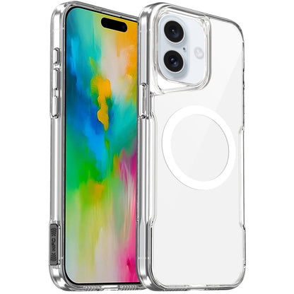 For iPhone 16 Plus MagSafe Acrylic + TPU Transparent Full Coverage Phone Case - iPhone 16 Plus Cases by PMC Jewellery | Online Shopping South Africa | PMC Jewellery | Buy Now Pay Later Mobicred