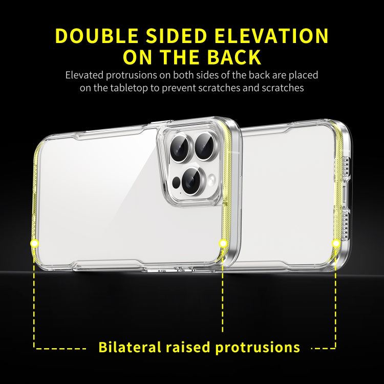 For iPhone 16 Acrylic + TPU Transparent Full Coverage Phone Case - iPhone 16 Cases by PMC TechLife | Online Shopping South Africa | PMC TechLife | Buy Now Pay Later Mobicred