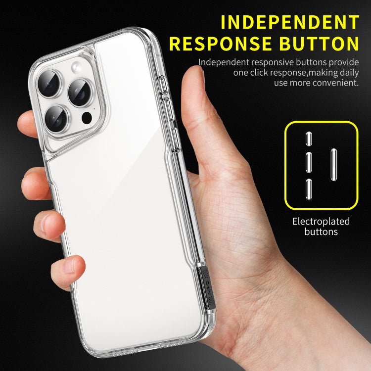 For iPhone 16 Acrylic + TPU Transparent Full Coverage Phone Case - iPhone 16 Cases by PMC TechLife | Online Shopping South Africa | PMC TechLife | Buy Now Pay Later Mobicred