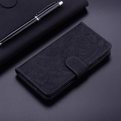 For Redmi K70 / K70 Pro Tiger Embossing Pattern Flip Leather Phone Case(Black) - K70 Cases by PMC Jewellery | Online Shopping South Africa | PMC Jewellery | Buy Now Pay Later Mobicred