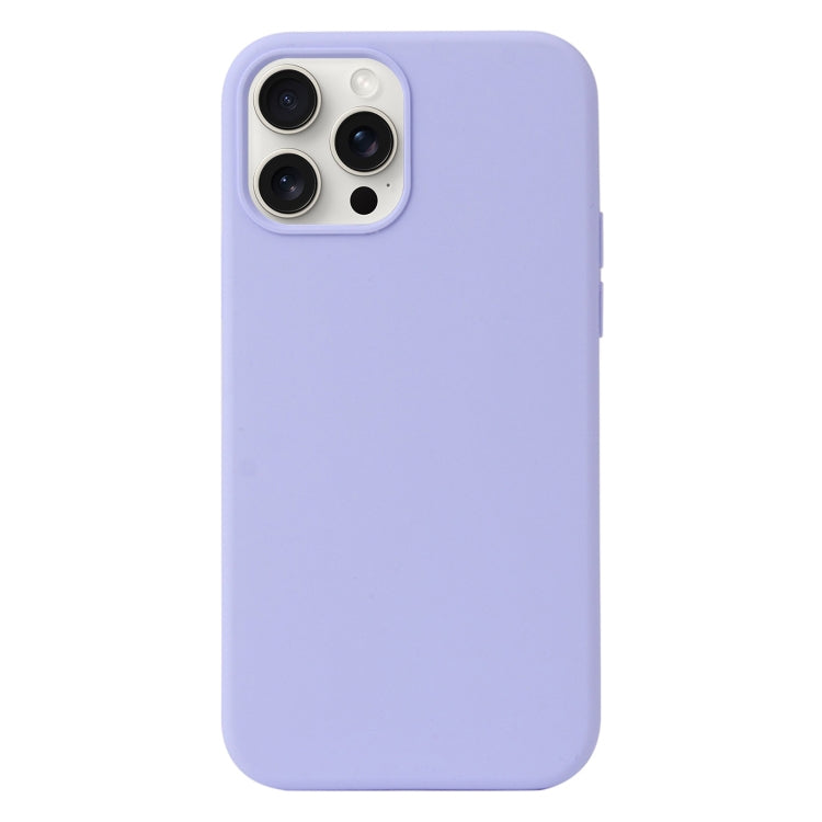 For iPhone 16 Pro Liquid Silicone Phone Case(Purple) - iPhone 16 Pro Cases by PMC Jewellery | Online Shopping South Africa | PMC Jewellery | Buy Now Pay Later Mobicred