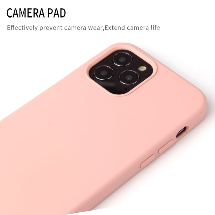 For iPhone 16 Pro Liquid Silicone Phone Case(Sand Pink) - iPhone 16 Pro Cases by PMC TechLife | Online Shopping South Africa | PMC TechLife | Buy Now Pay Later Mobicred
