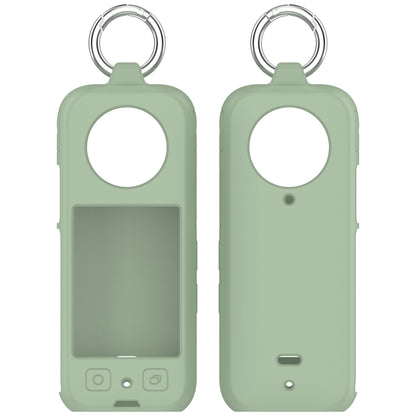 For Insta360 X3 Portable Silicone Protective Case(Ice Green) - Case & Bags by PMC Jewellery | Online Shopping South Africa | PMC Jewellery | Buy Now Pay Later Mobicred