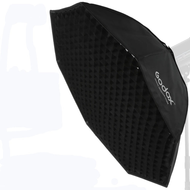 Godox Octagon Honeycomb Grid Softbox with Bowens Mount, Size:120cm - free shipping - PMC TechLife - Order now!