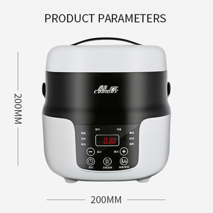 COOLBOX Vehicle Multi-function Mini Rice Cooker Capacity: 2.0L, Version:12V Standard - Rice Cookers by PMC Jewellery | Online Shopping South Africa | PMC Jewellery | Buy Now Pay Later Mobicred