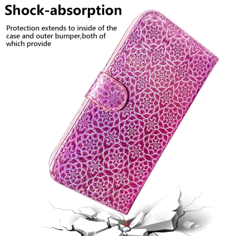 For Samsung Galaxy S25 Ultra 5G Colorful Magnetic Buckle Leather Phone Case(Pink) - Galaxy S25 Ultra 5G Cases by PMC Jewellery | Online Shopping South Africa | PMC Jewellery | Buy Now Pay Later Mobicred