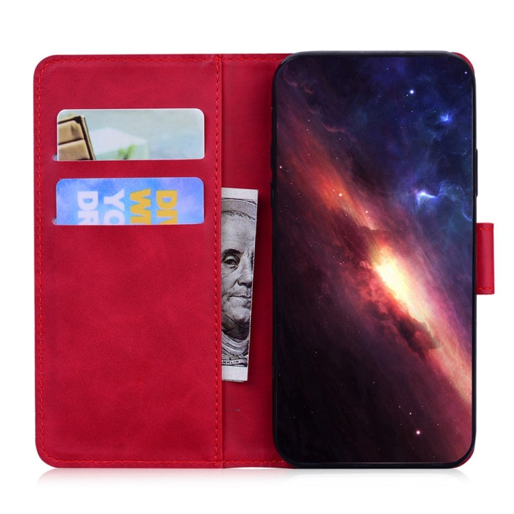 For Samsung Galaxy S25+ 5G Tiger Embossing Pattern Flip Leather Phone Case(Red) - Galaxy S25+ 5G Cases by PMC Jewellery | Online Shopping South Africa | PMC Jewellery | Buy Now Pay Later Mobicred