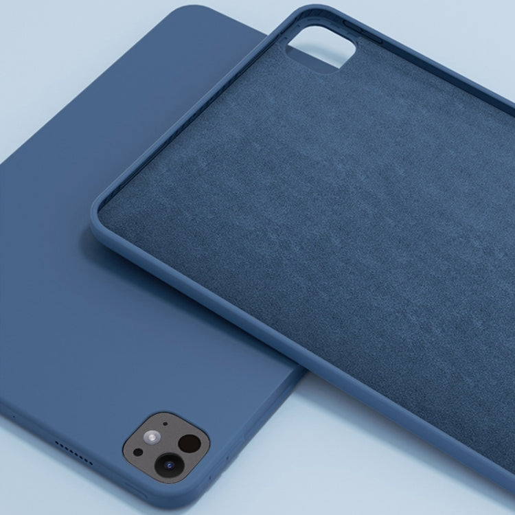 For iPad Pro 13 2024 Mutural Silicone Microfiber Tablet Case(Midnight Blue) - free shipping - PMc TechLife - Order now!
