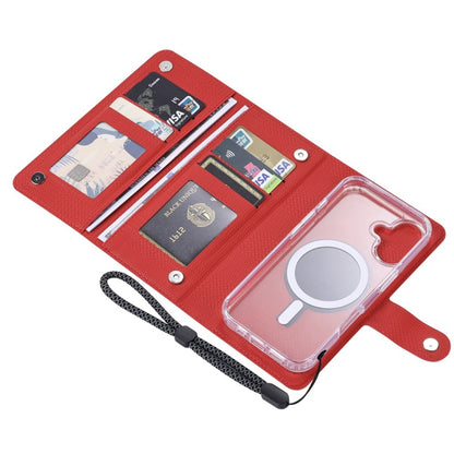 For iPhone 14 Pro ViLi GHA-C Series RFID MagSafe Magnetic Flip Leather Phone Case(Red) - iPhone 14 Pro Cases by ViLi | Online Shopping South Africa | PMC Jewellery | Buy Now Pay Later Mobicred