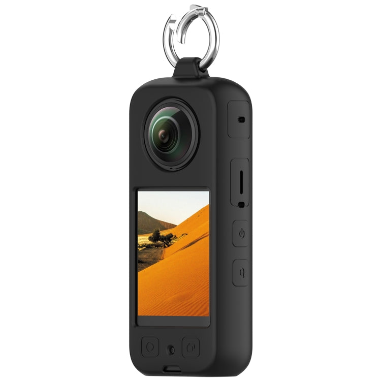 For Insta 360 X4 Portable Silicone Protective Case(Black) - Case & Bags by PMC TechLife | Online Shopping South Africa | PMC TechLife | Buy Now Pay Later Mobicred