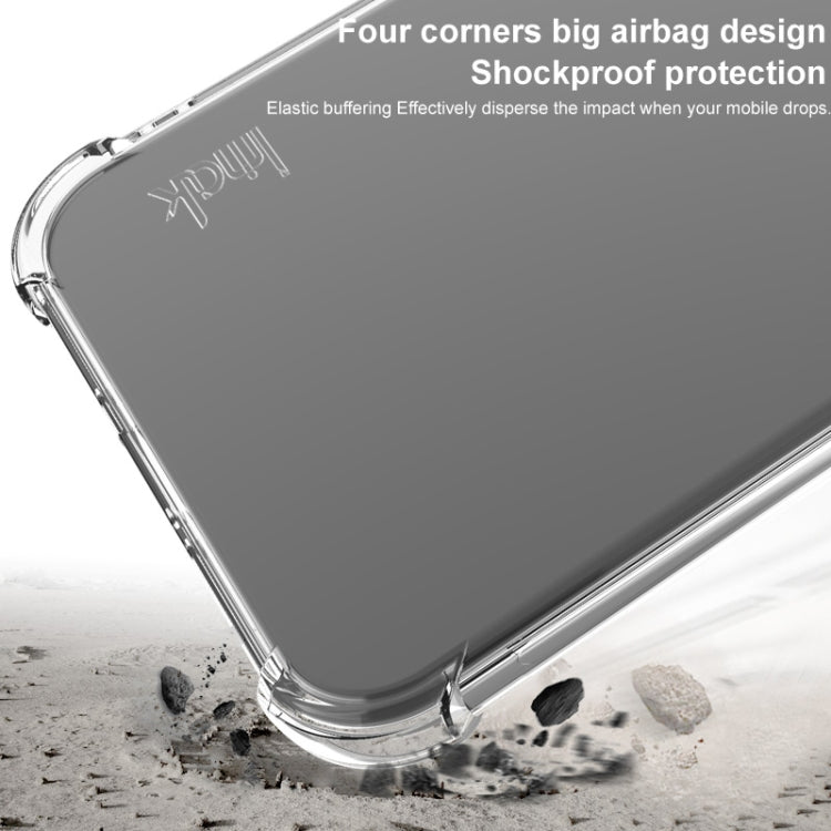 For Google Pixel 9 / Pixel 9 Pro imak Shockproof Airbag TPU Phone Case(Transparent Black) - Google Cases by imak | Online Shopping South Africa | PMC TechLife | Buy Now Pay Later Mobicred