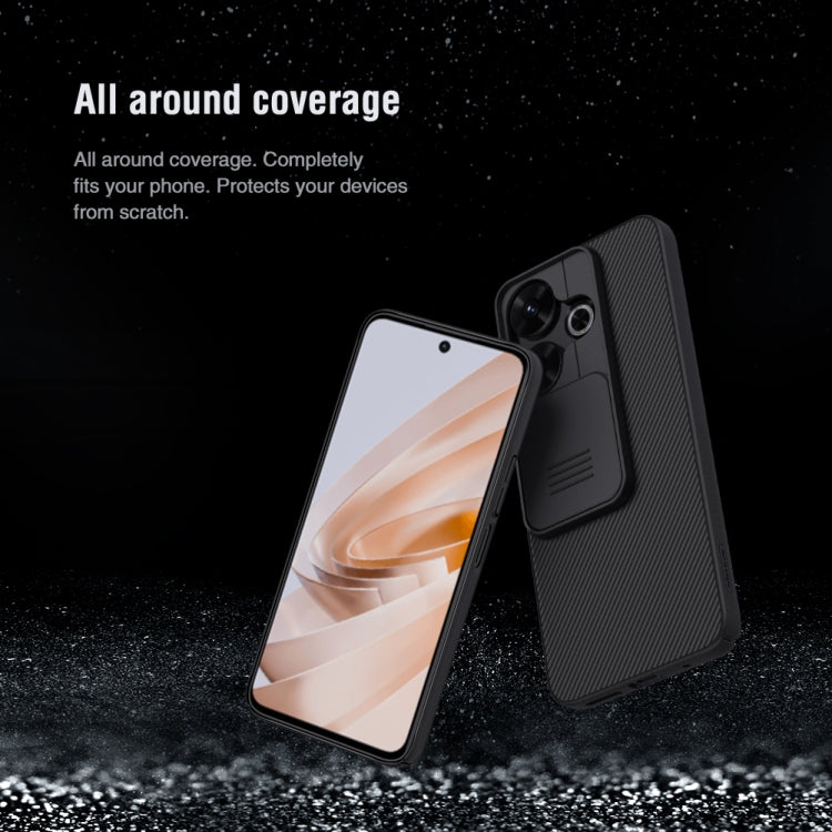 For Xiaomi Poco M6 4G NILLKIN Black Mirror Series Camshield PC Phone Case(Black) - Xiaomi Cases by NILLKIN | Online Shopping South Africa | PMC Jewellery | Buy Now Pay Later Mobicred