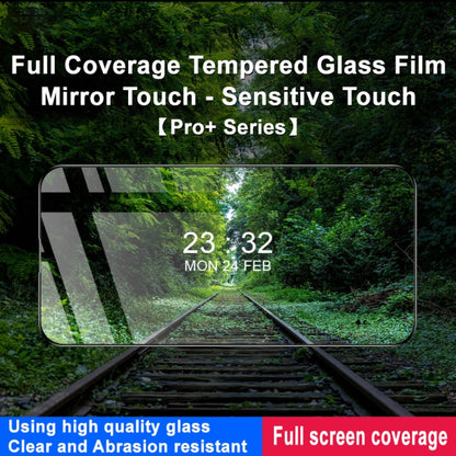 For iPhone 16 imak 9H Surface Hardness Full Screen Tempered Glass Film Pro+ Series - iPhone 16 Tempered Glass by imak | Online Shopping South Africa | PMC Jewellery | Buy Now Pay Later Mobicred