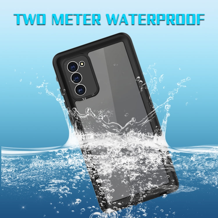 For Samsung Galaxy Note20 5G RedPepper Shockproof Scratchproof Dust-proof PC + TPU Protective Case(Blue) - Galaxy Note20 Cases by RedPepper | Online Shopping South Africa | PMc TechLife | Buy Now Pay Later Mobicred