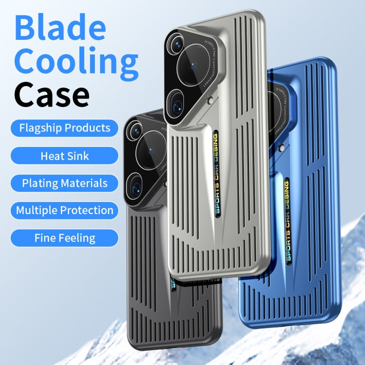 For Huawei Pura 70 Ultra Blade Cooling PC Full Coverage Phone Case(Red) - Huawei Cases by PMC Jewellery | Online Shopping South Africa | PMC Jewellery | Buy Now Pay Later Mobicred