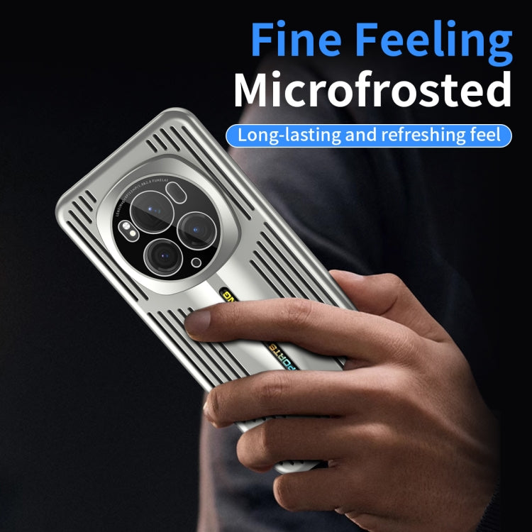 For Honor Magic6 Pro Blade Cooling PC Full Coverage Phone Case(Titanium Silver) - Honor Cases by PMC Jewellery | Online Shopping South Africa | PMC Jewellery | Buy Now Pay Later Mobicred